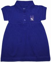 Northwestern Wildcats Polo Dress w/Bloomer