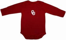 Oklahoma Sooners Long Sleeve Bodysuit