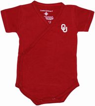 Oklahoma Sooners Side Snap Newborn Bodysuit