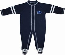 Penn State Nittany Lions Sports Shoe Footed Romper