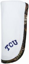 TCU Horned Frogs Realtree Camo Baby Blanket