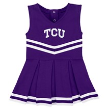 TCU Horned Frogs Cheerleader Bodysuit Dress