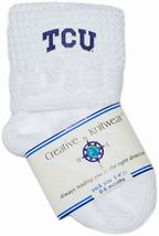 TCU Horned Frogs Non-Kickoff Baby Newborn Bootie