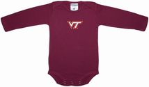 Virginia Tech Hokies Long Sleeve Bodysuit
