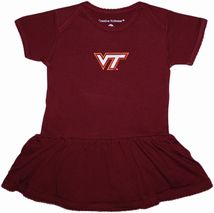 Virginia Tech Hokies Picot Bodysuit Dress