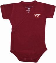 Virginia Tech Hokies Side Snap Newborn Bodysuit
