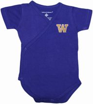 Washington Huskies Side Snap Newborn Bodysuit