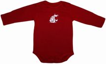 Washington State Cougars Long Sleeve Bodysuit
