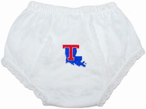 Louisiana Tech Bulldogs Baby Eyelet Panty