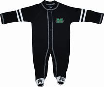 Marshall Thundering Herd Sports Shoe Footed Romper