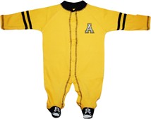 Appalachian State Mountaineers Sports Shoe Footed Romper