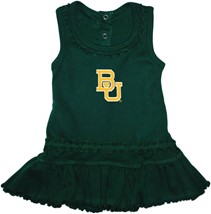 Baylor Bears Ruffled Tank Top Dress