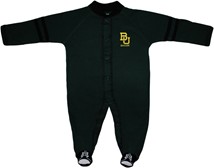 Baylor Bears Sports Shoe Footed Romper