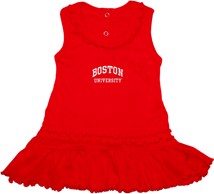 Boston University Terriers Ruffled Tank Top Dress