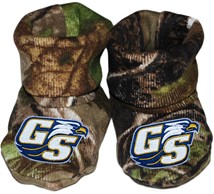 Georgia Southern Eagles Realtree Camo Baby Booties