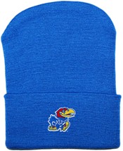 Kansas Jayhawks Newborn Baby Knit Cap