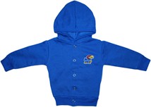 Kansas Jayhawks Snap Hooded Jacket