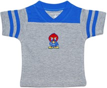 Kansas Jayhawks Baby Jay Football Shirt