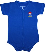 Kansas Jayhawks Baby Jay Front Snap Newborn Bodysuit