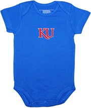 Kansas Jayhawks KU Newborn Infant Bodysuit