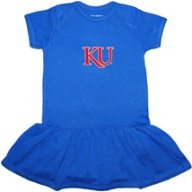Kansas Jayhawks KU Picot Bodysuit Dress