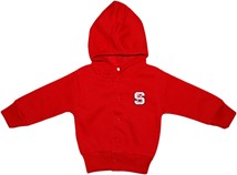 NC State Wolfpack Snap Hooded Jacket