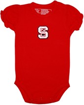 NC State Wolfpack Puff Sleeve Bodysuit