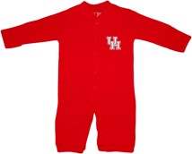 Houston Cougars "Convertible" Gown (Snaps into Romper)