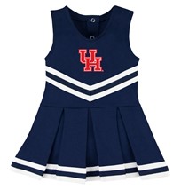 Houston Cougars Cheerleader Bodysuit Dress