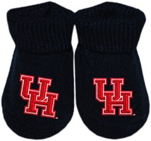 Houston Cougars Baby Booties
