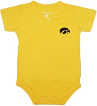 Iowa Hawkeyes Side Snap Newborn Bodysuit