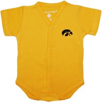 Iowa Hawkeyes Front Snap Newborn Bodysuit