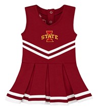 Iowa State Cyclones Cheerleader Bodysuit Dress