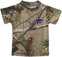 Kansas State Wildcats Realtree Camo Short Sleeve T-Shirt