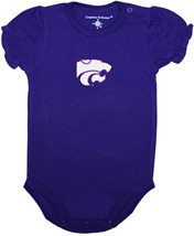 Kansas State Wildcats Puff Sleeve Bodysuit