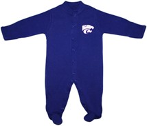 Kansas State Wildcats Footed Romper