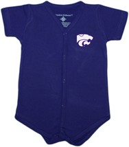 Kansas State Wildcats Front Snap Newborn Bodysuit