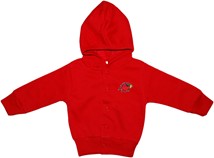 Lamar Cardinals Head Snap Hooded Jacket