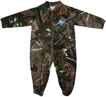 McNeese State Cowboys Realtree Camo Footed Romper