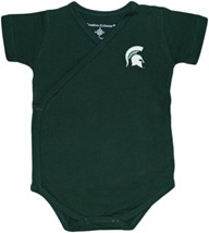 Michigan State Spartans Side Snap Newborn Bodysuit