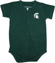 Michigan State Spartans Front Snap Newborn Bodysuit