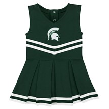 Michigan State Spartans Cheerleader Bodysuit Dress