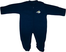Montana State Bobcats Fleece Footed Romper