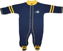 Montana State Bobcats Sports Shoe Footed Romper