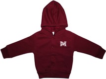 Morehouse Maroon Tigers Snap Hooded Jacket