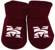 Morehouse Maroon Tigers Gift Box Baby Bootie