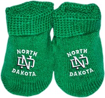 University of North Dakota Baby Booties