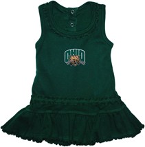 Ohio Bobcats Ruffled Tank Top Dress