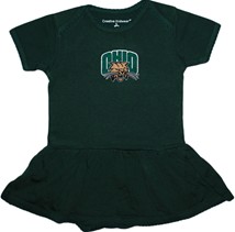 Ohio Bobcats Picot Bodysuit Dress