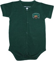 Ohio Bobcats Front Snap Newborn Bodysuit